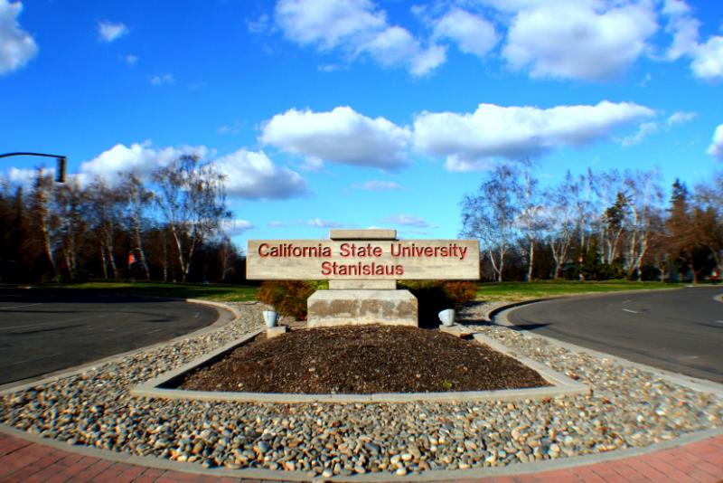 Old CSU entrance sign